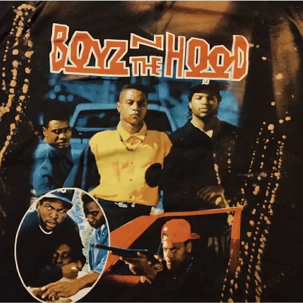 Boyz N The Hood Tie Dye Graphic T-shirt Men's 2XL
